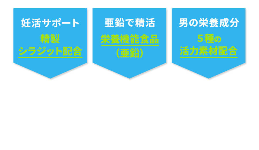 妊活サポート　精製シラジット配合