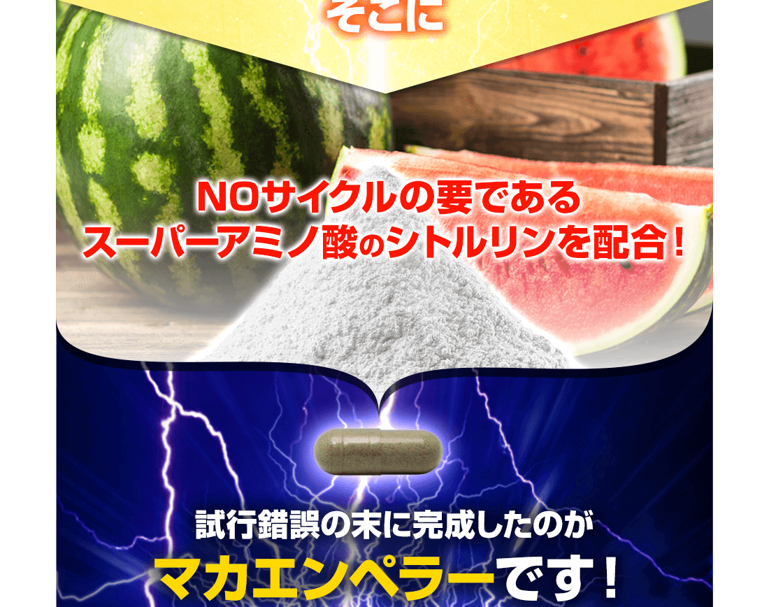 アルギニンの含有量はマカの2倍！マカ同様、中高年男性に人気の素材